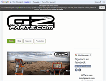 Tablet Screenshot of gzparts.com